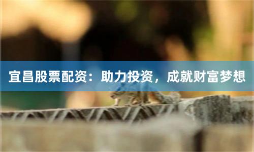 宜昌股票配资：助力投资，成就财富梦想